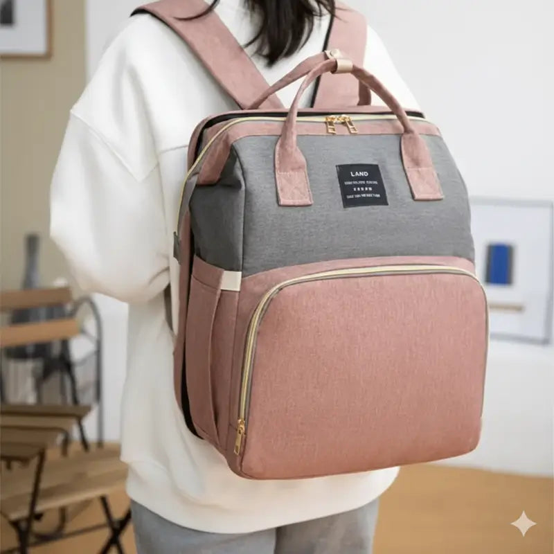 Bio-Shield™ Diaper Bag | Portable Baby Changing Station